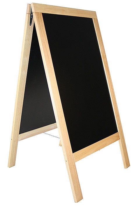 Chalkboard 58 x 100 cm Natural - Contact