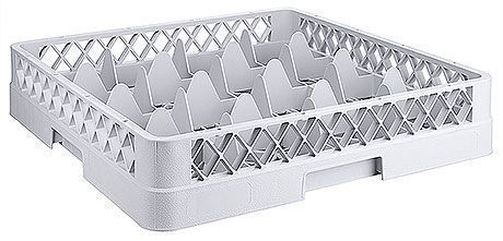 Dishwasher Basket for Glasses/Cups 50 x 50 cm 16 Compartments - Contacto
