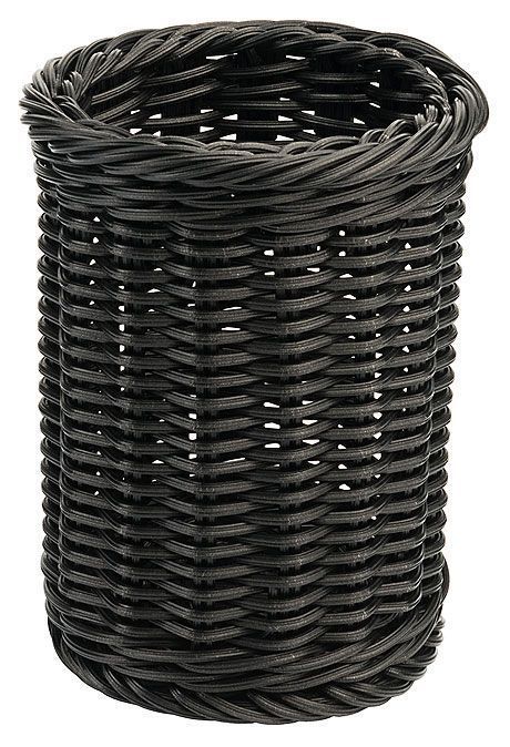 Cutlery Holder 12 cm High Black - Contacto