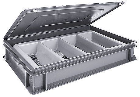 Cutlery Holder with Lid 60 x 40 cm - Contacto