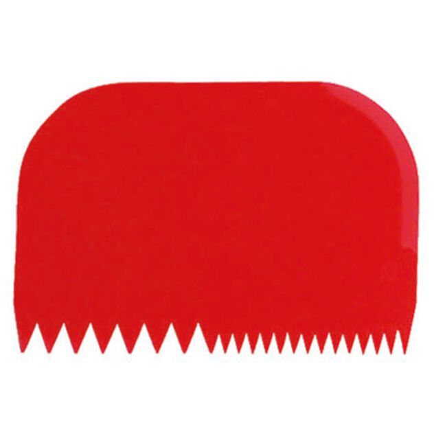 Paderno decorating comb 14.5x9.9 cm polypropylene horeca