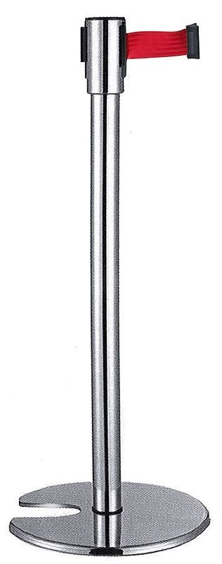 Barrier Post with 95 cm Red Tape - Contacto