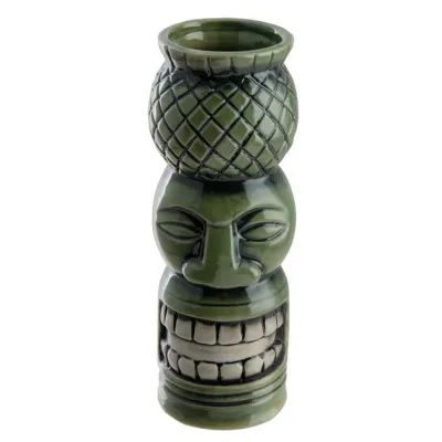 Tiki-Becher aus Keramik 650 ml Grün - Paderno