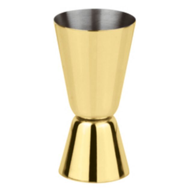 Cocktail Measure 20/40 ml Gold - Paderno
