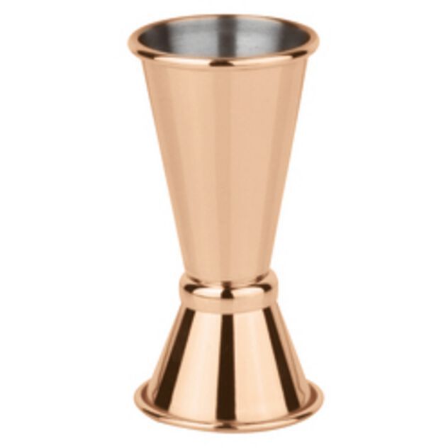 Japanese Cocktail Measuring Jigger 20/40 ml Copper - Paderno