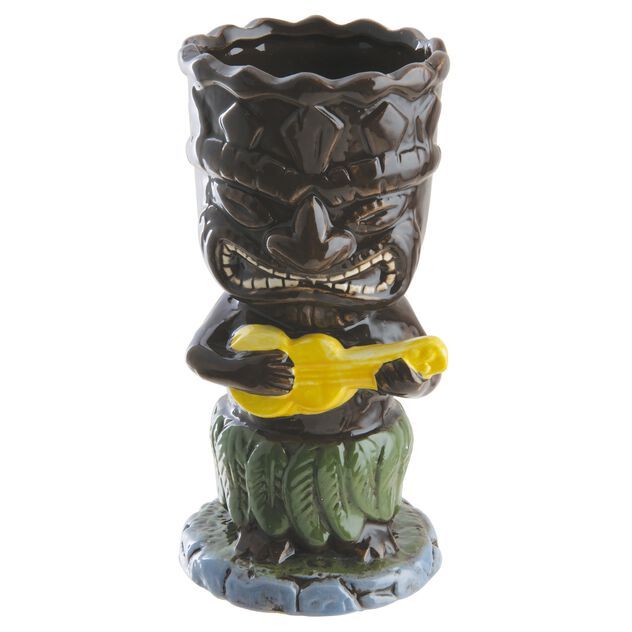 Tiki-Becher aus Keramik 340 ml Braun - Paderno