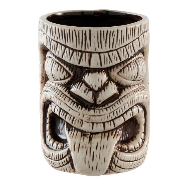 Tiki-Becher aus Keramik 600 ml Braun - Paderno