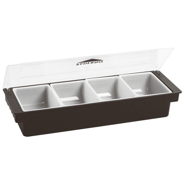 4-Compartment Condiment Holder 49 x 15 cm - Paderno