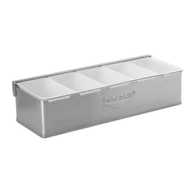 5-Compartment Condiment Holder 39 x 16 cm - Paderno
