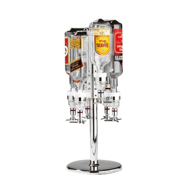 Rotating countertop stand for 4 bottles, 70 cm - Paderno