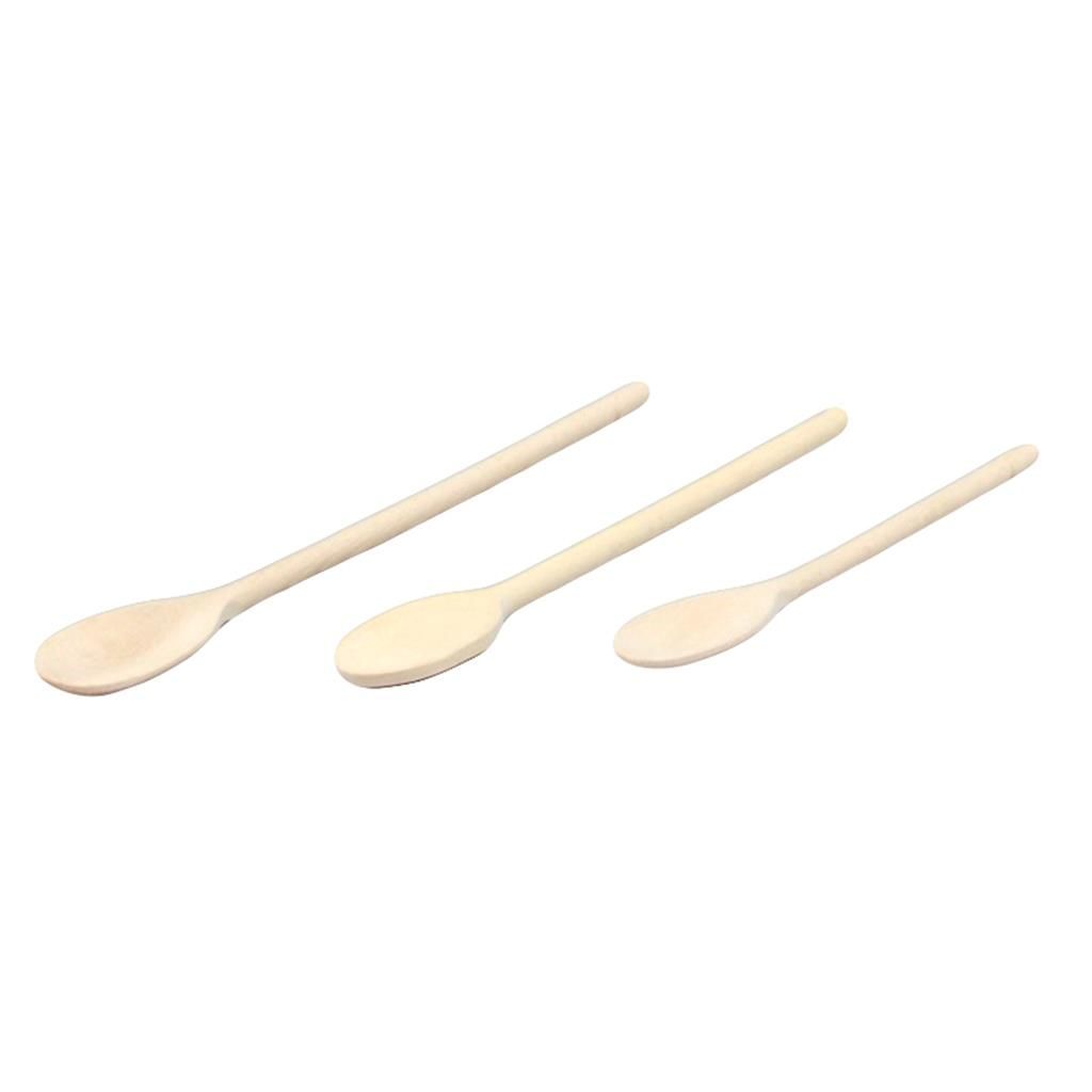 Beech wood spoons Caper 25 30 35 cm professional horeca use