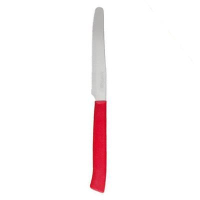 Set of 6 Table Knives 215 mm Red - Marietti