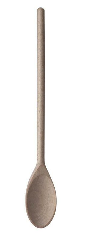 Caper beech wood spoon 35 cm professional horeca use