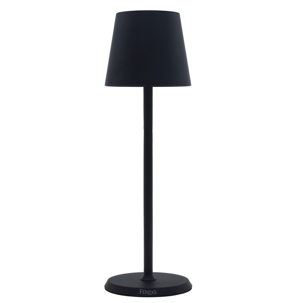 LED Table Lamp 10 x 34 cm Black Lumiere Round - Feng
