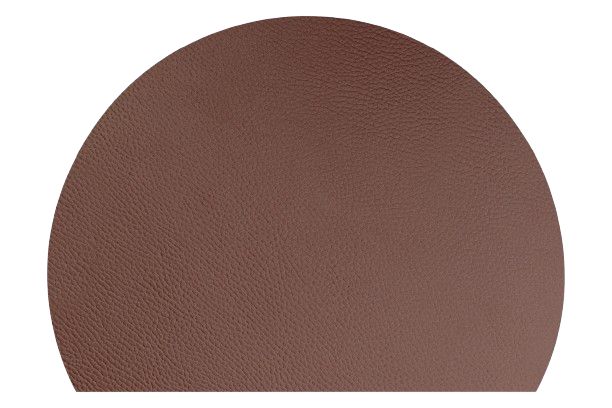 Semi - Circular Placemat 42 cm Tobacco - Lioness