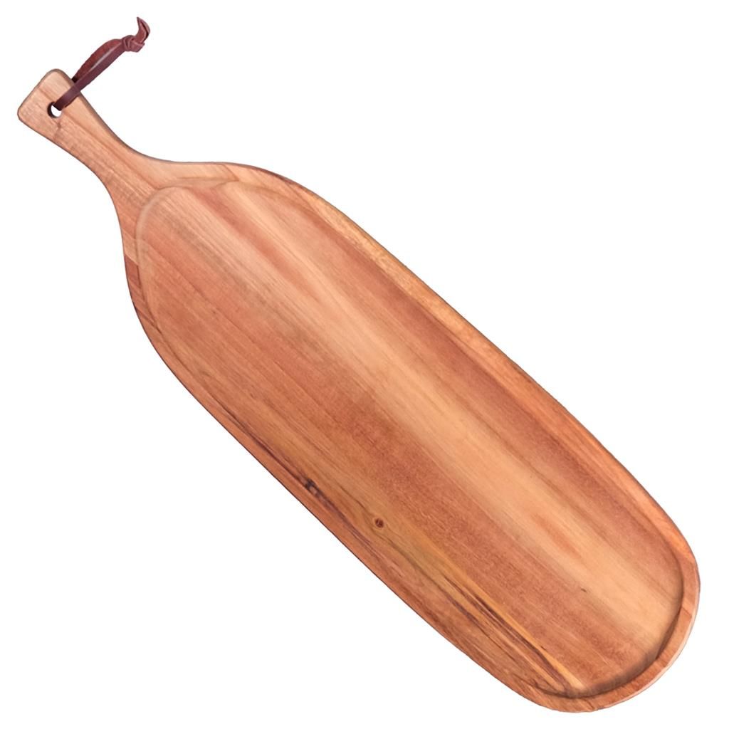 Oval Tray with Handle 60 x 18 cm - Tirolix