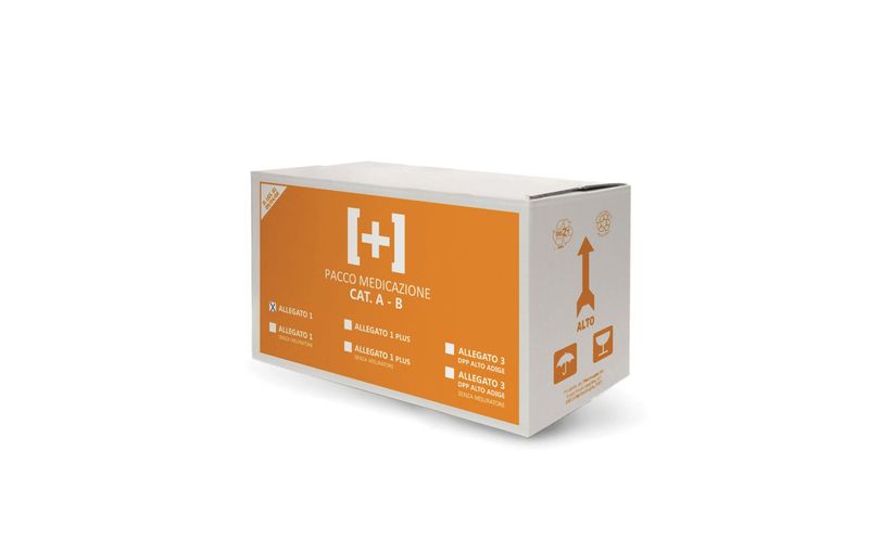 Replenishment Pack for Medical Supplies Category AB - Pharmapiu Sport