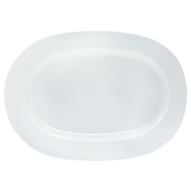 Costa Verde OCE oval plate 39x28 cm second choice porcelain for Horeca use