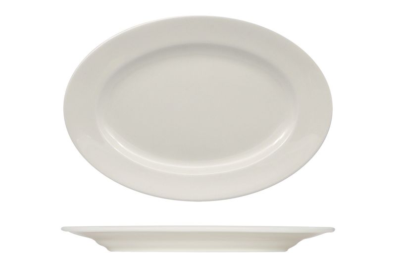 Oval Plate 45 x 31.5 cm Prime - Ariane