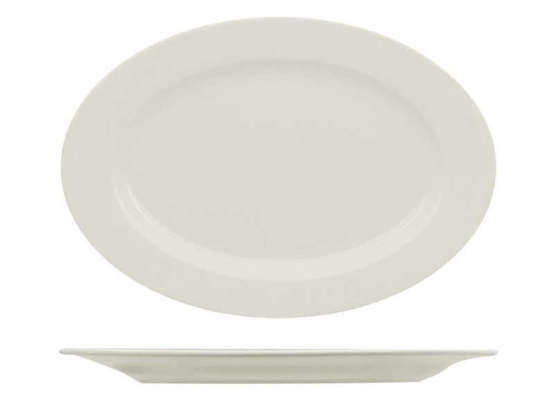 Oval Plate 32 cm Ripple - Ariane