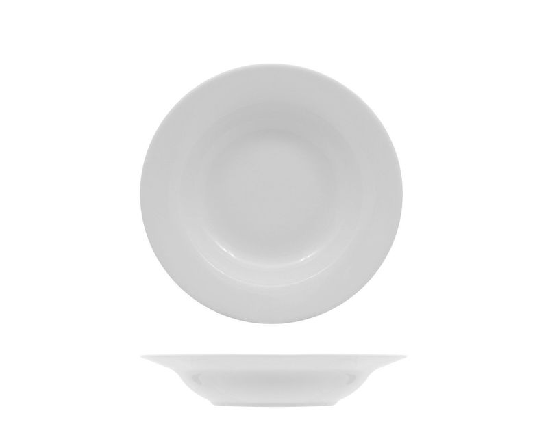 Deep Plate 22 cm Major Style White - Lioness