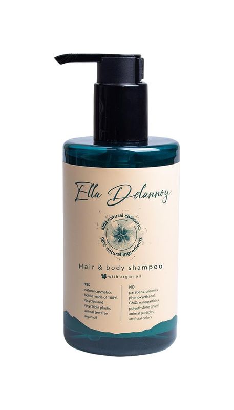 Shampoo for Hair and Body 310 ml Ella Delannoy - Tirolix