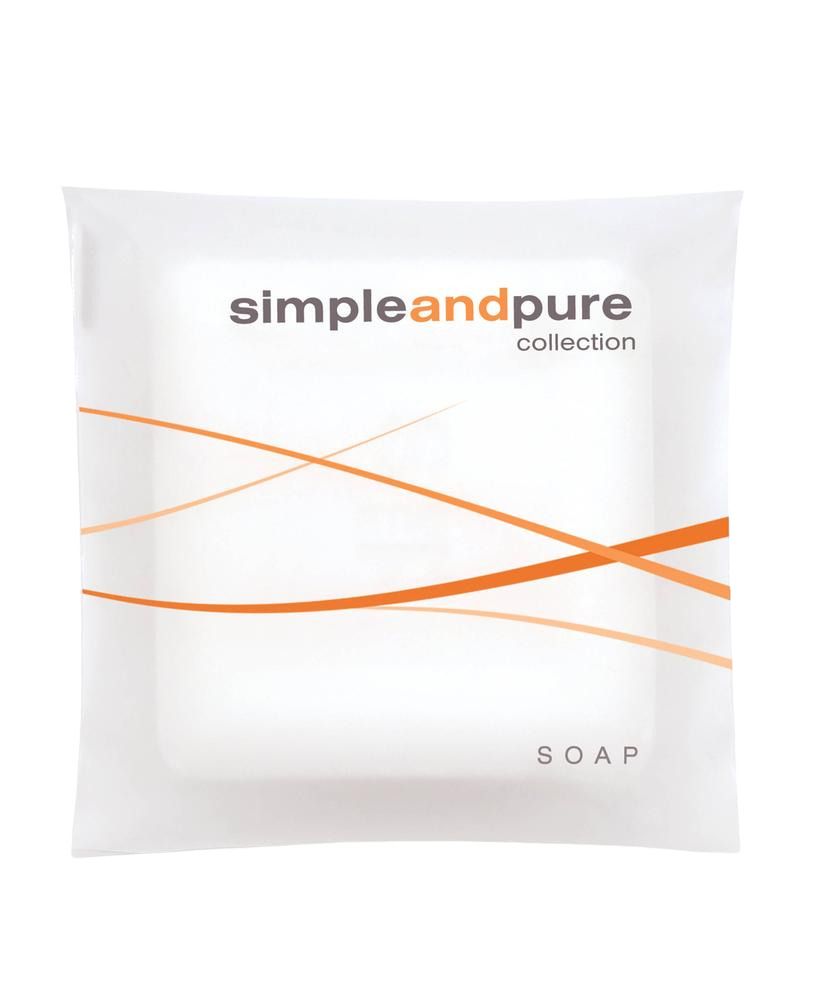 Soap in Sachet 30 g Simple and Pure - Tirolix
