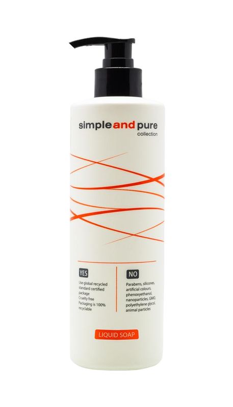 Liquid Soap 450 ml Simple and Pure - Tirolix