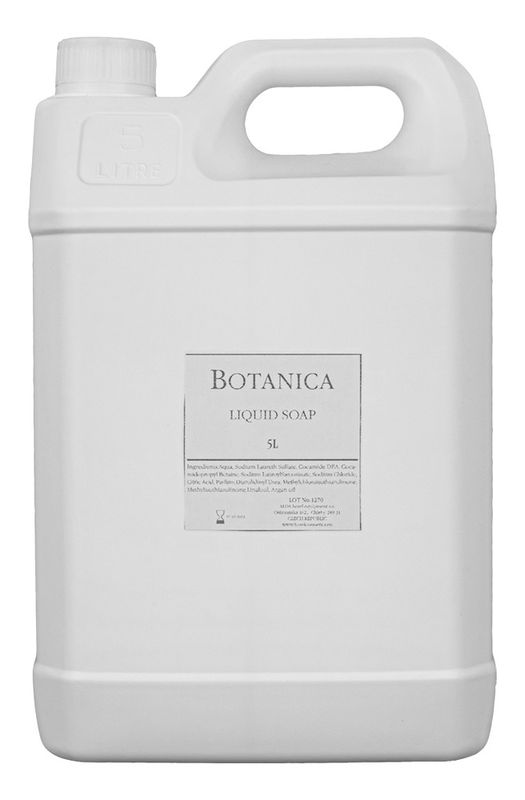 Liquid Soap Refill Canister 5 l Botanica - Tirolix