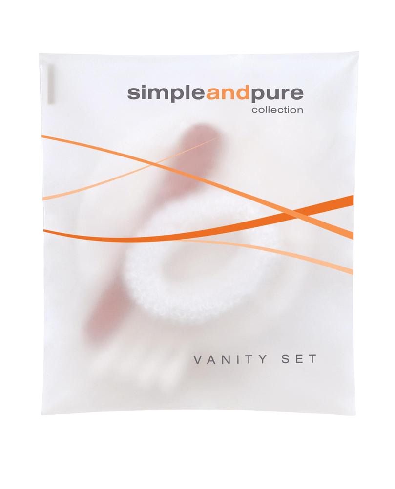 Vanity Set in Pouch Simple and Pure - Tirolix
