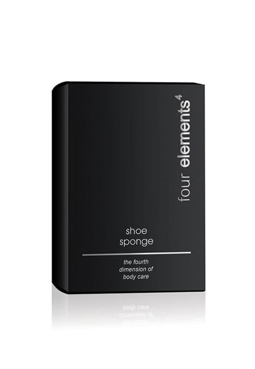 Schuhpolier-Schwamm in Kartonverpackung Four Elements - Tirolix