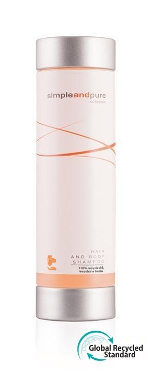 Shampoo for Hair and Body 300 ml Simple and Pure - Tirolix