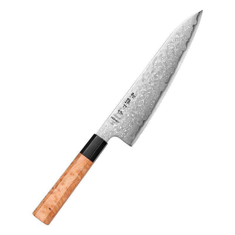 Hezhen chef knife 21.5 cm Japan Blue 2 steel horeca