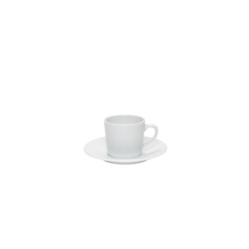 Eschenbach Primavera Teetasse 18 cl weißes Porzellan glatt geeignet für professionelle Gastronomie ohne Untertasse.
