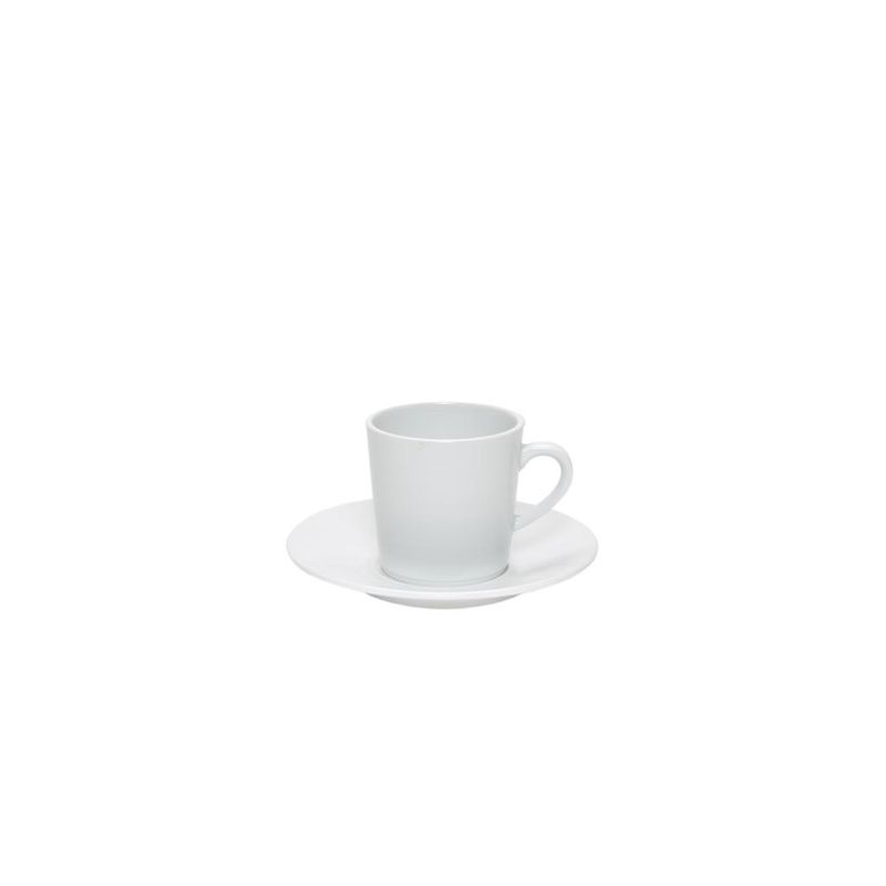 Eschenbach Primavera Frühstückstasse 23 cl weißes Porzellan glatt ohne Untertasse geeignet für professionelle Gastronomie.
