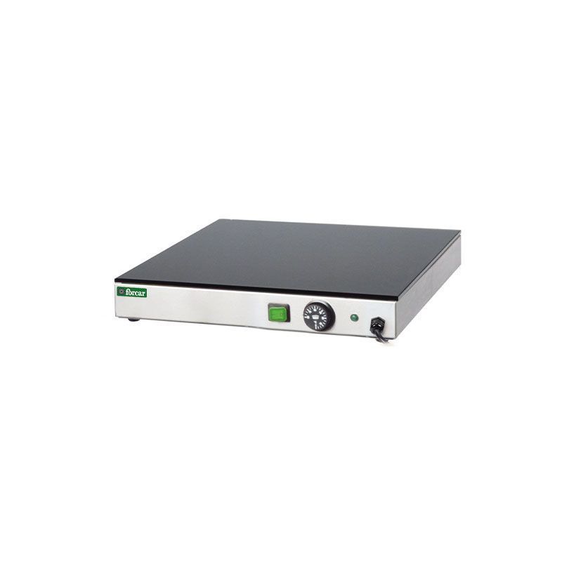 Heated Plate with Tempered Glass 50 x 50 cm 600W - Forcar