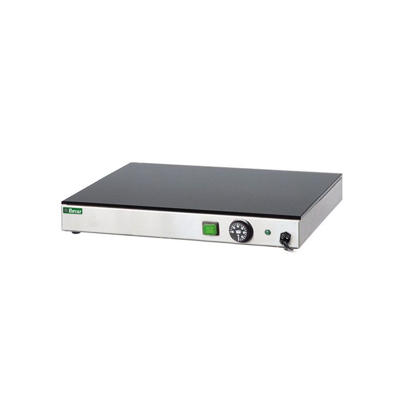 Heated Plate with Tempered Glass 60 x 40 cm 600W - Forcar