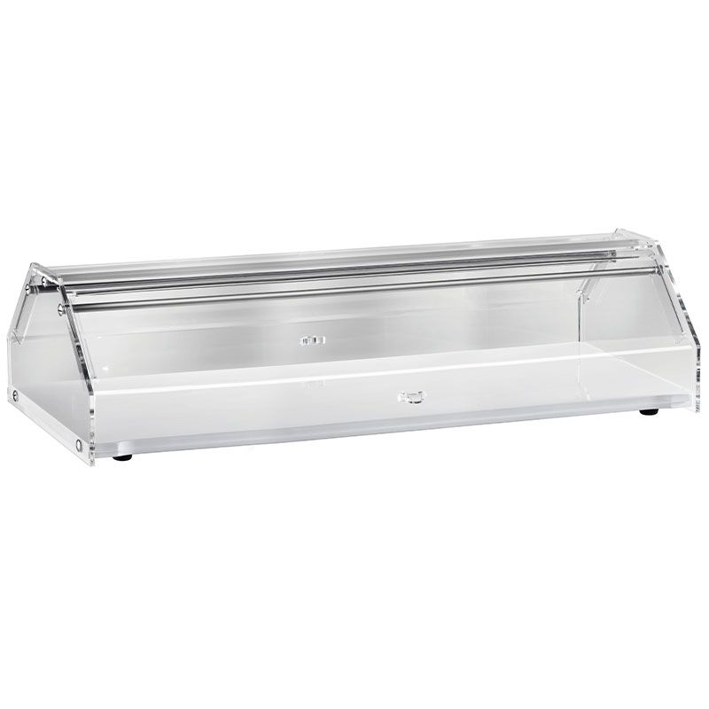 Display Case for Croissants 85 x 35 cm White Lacquered - Forcar