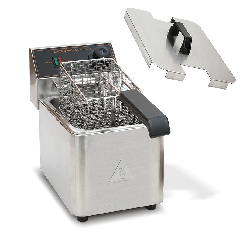 Fritteuse mit 1 Korb 8 l - Horecatech
