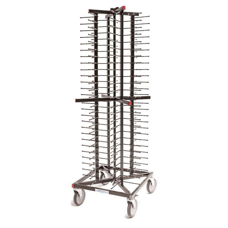 Plate Trolley 60 x 60 x 179 cm - Paderno