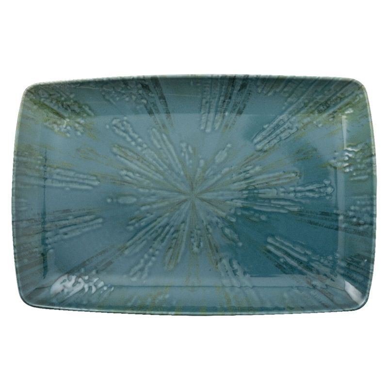 Rectangular Plate 35 x 22 cm Fusion Blue - Arthur Krupp
