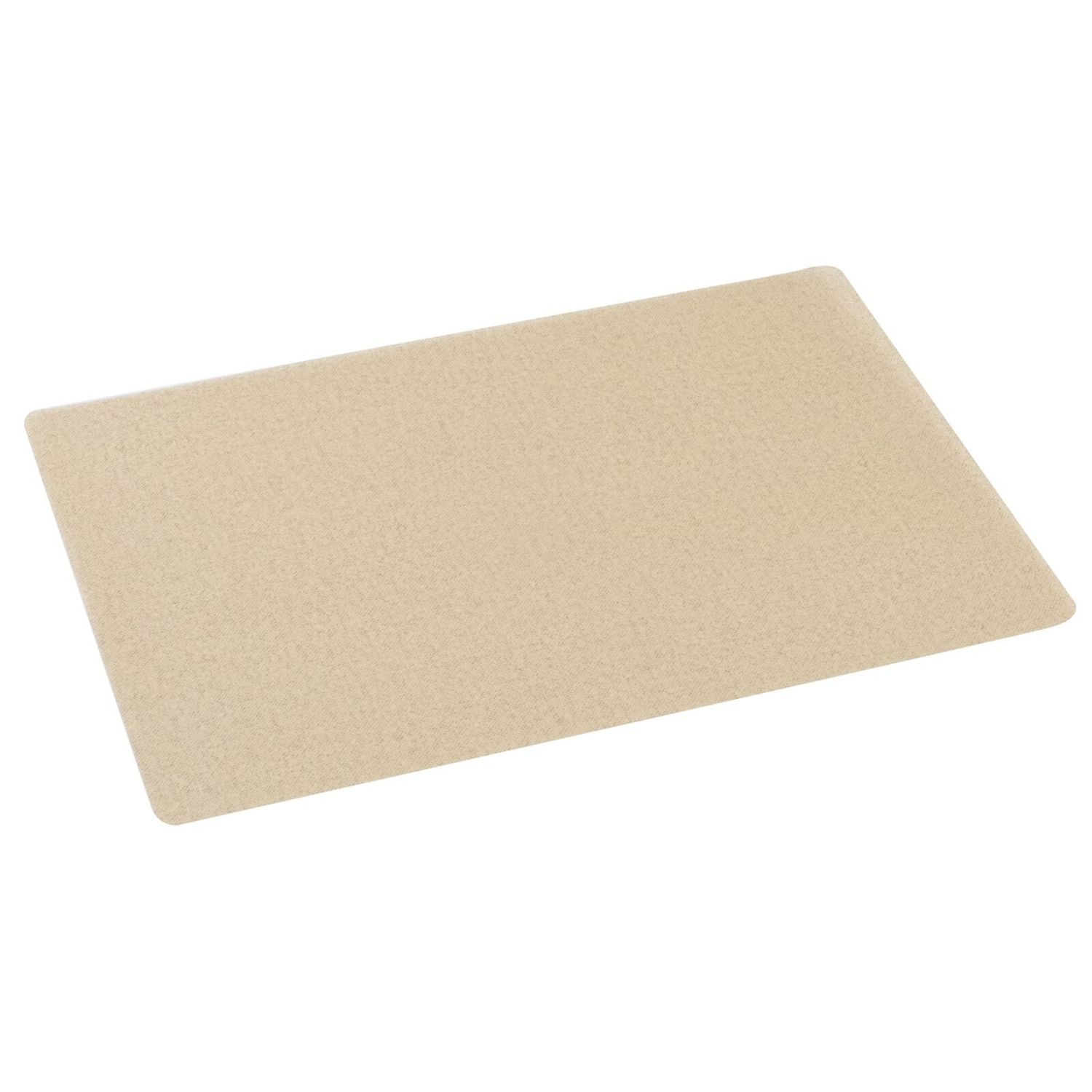 Set with 6 Rectangular Placemat 45 x 30 cm Eva Pearl Beige - Arthur Krupp