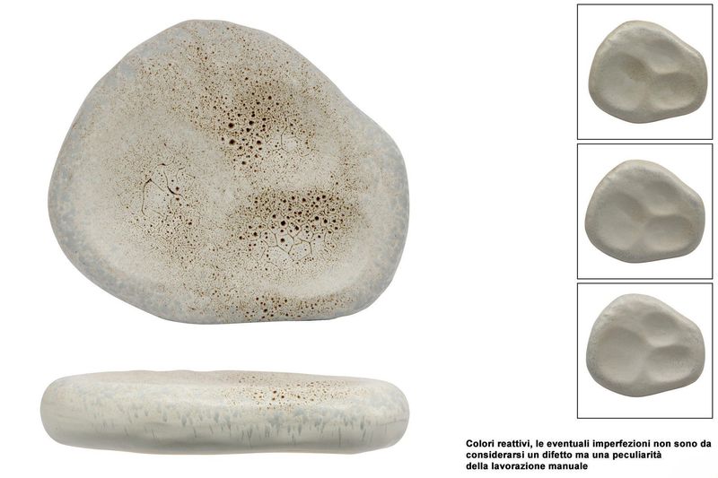 High Organic Plate 26 x 22 cm Antiqua - Feng
