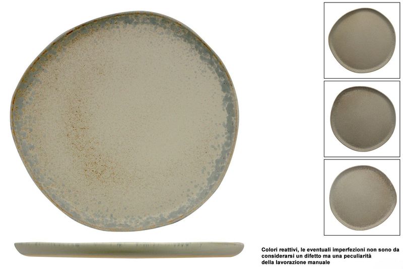 Organic Flat Plate 29.5 cm Antiqua - Feng