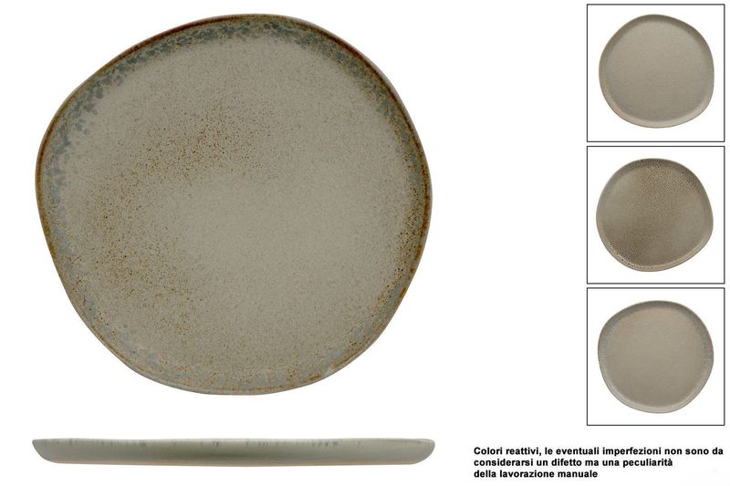 Organic Flat Plate 26 cm Antiqua - Feng