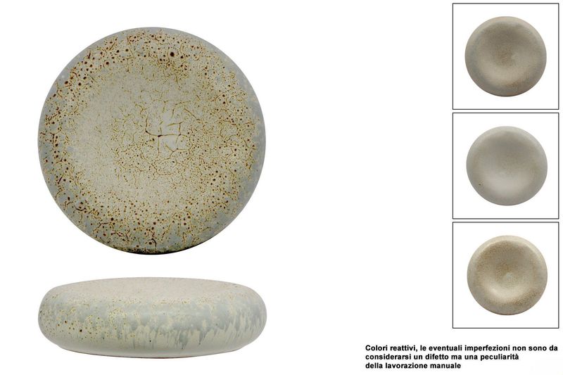 High Round Plate 16 x 4.5 cm Antiqua - Feng