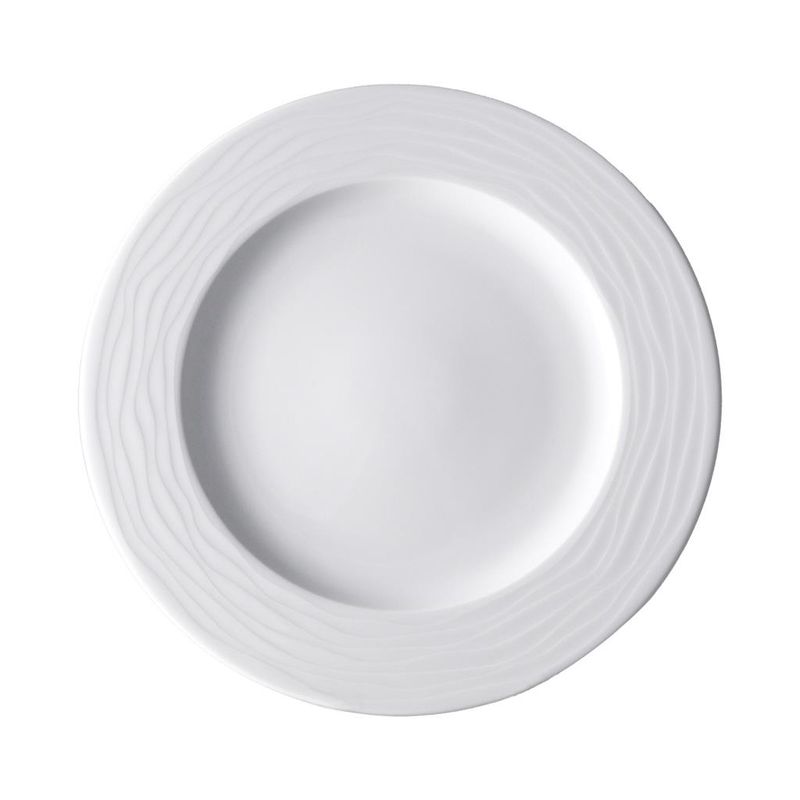 Flachteller 27 cm Onda aus Porzellan für Gastroservice
