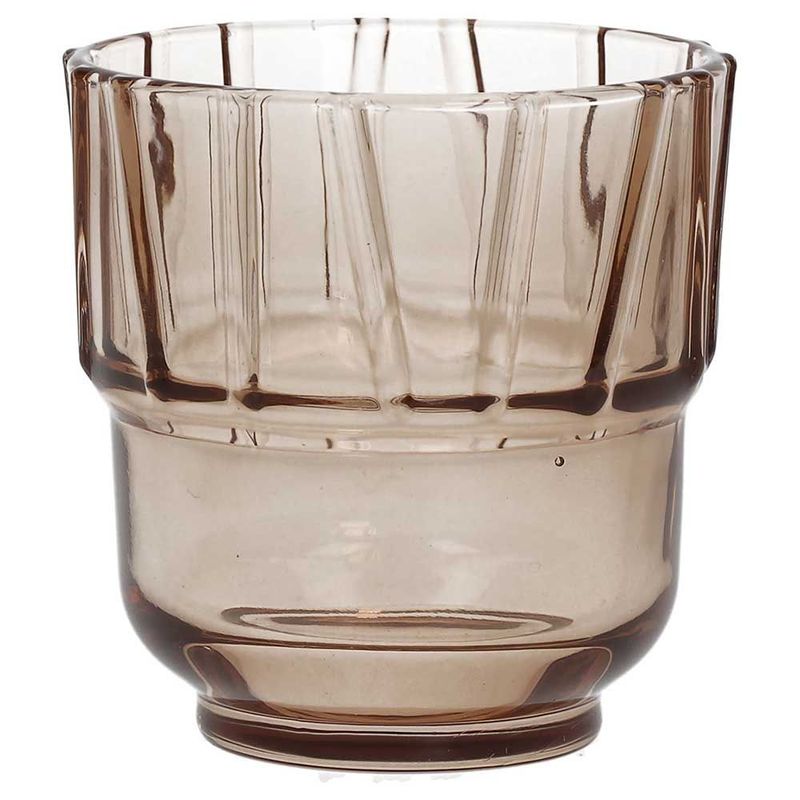 Glass 24.5 cl Brown Bamboo - Tognana