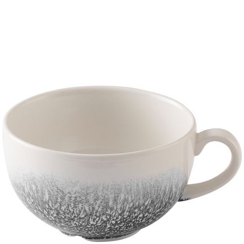 Cappuccino Cup 34 cl Studio Prints Raku Quartz Black - Churchill