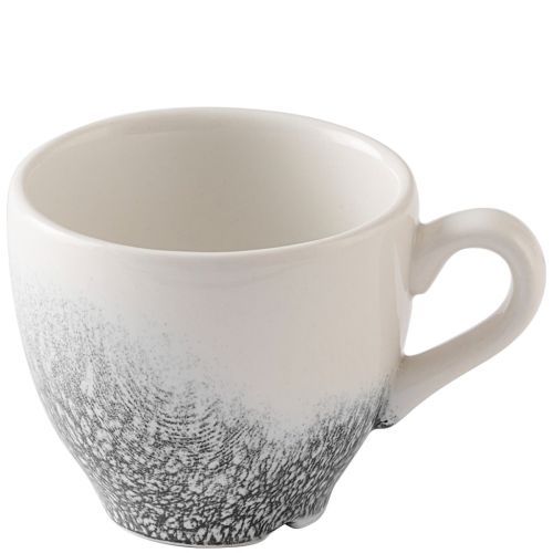 Espresso Cup 10 cl Studio Prints Raku Quartz Black - Churchill